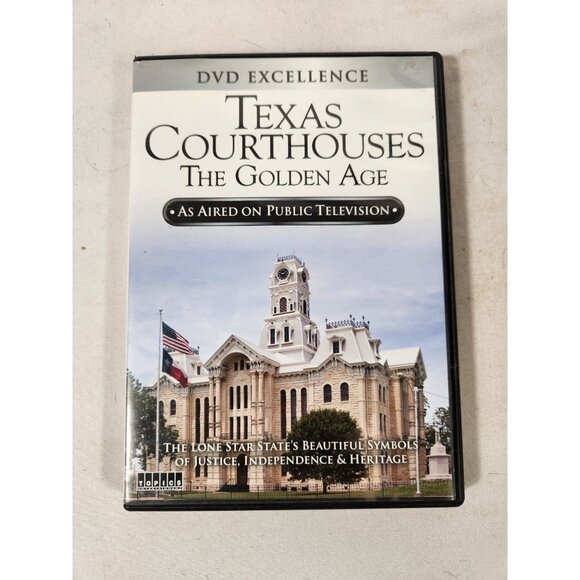 Texas Courthouses The Golden Age DVD Documenatry w Bonus DVD - Picture 1 of 2